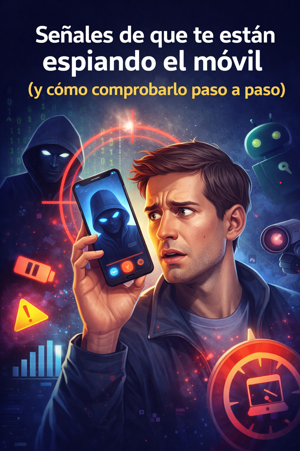 Señales de que te están espiando el móvil y cómo detectarlo