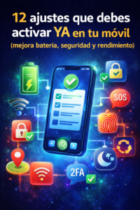 ajustes que debes activar ya en tu móvil para mejorar batería y seguridad