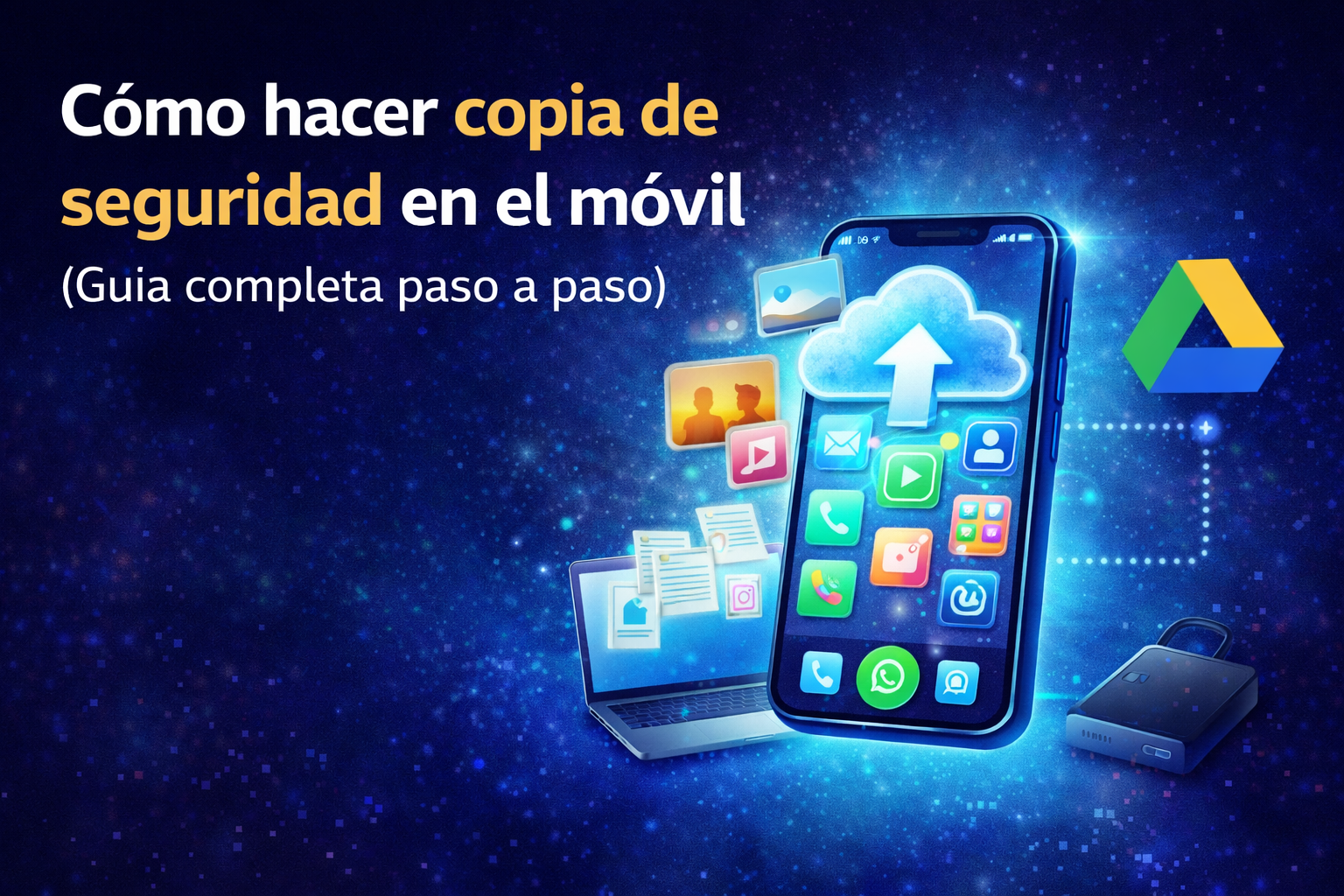 Cómo hacer copia de seguridad en el móvil Android paso a paso